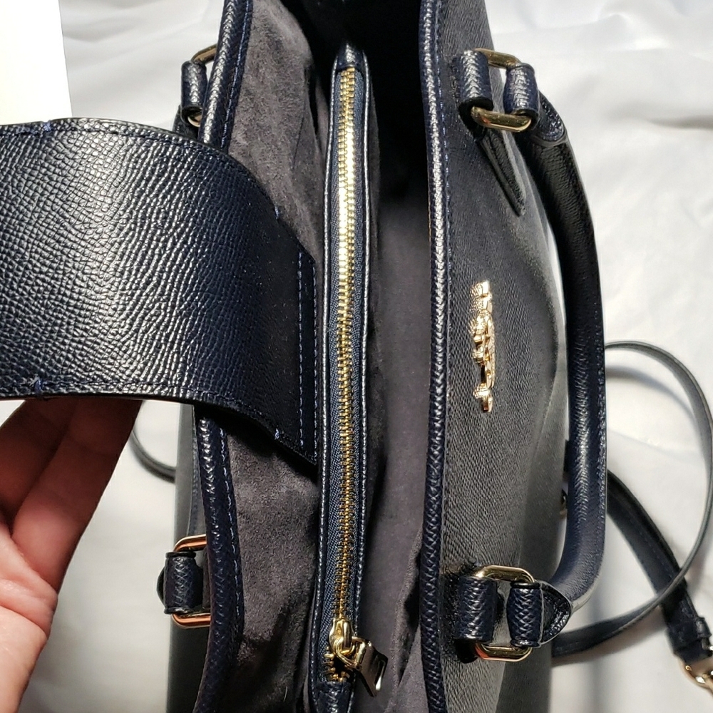 Coach Black Satchel Bag - Picture 2 of 4